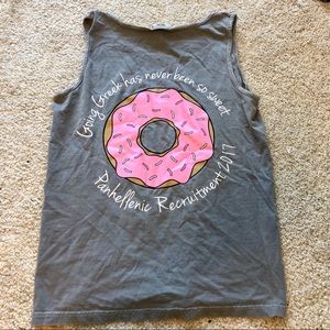 Alpha Chi Omega Recruitment Grey Tank